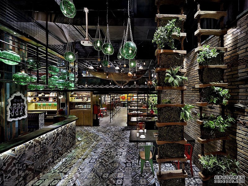 杭州嘉里中心撈得爽火鍋店裝修案例