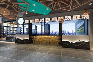 高檔餐廳裝修設(shè)計全景效果圖