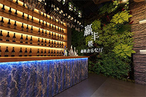 森林音樂主題餐廳裝修設計全景案例