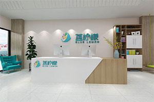 藍(lán)檸檬培訓(xùn)機(jī)構(gòu)裝修設(shè)計(jì)全景圖