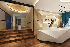 新好教育培訓(xùn)機(jī)構(gòu)大廳裝修風(fēng)格