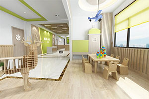 新起點教育培訓機構裝修設計全景